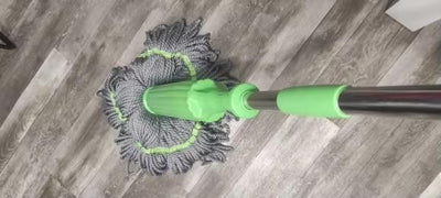 “Super Absorbent Cotton Floor Mop with Long Handle – Easy Home & Office Cleaning”