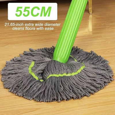 “Super Absorbent Cotton Floor Mop with Long Handle – Easy Home & Office Cleaning”
