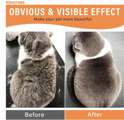 3-in-1 Pet Grooming Brush with Spray | Anti-Shedding, Massage & Cleaning Tool for Dogs & Cats