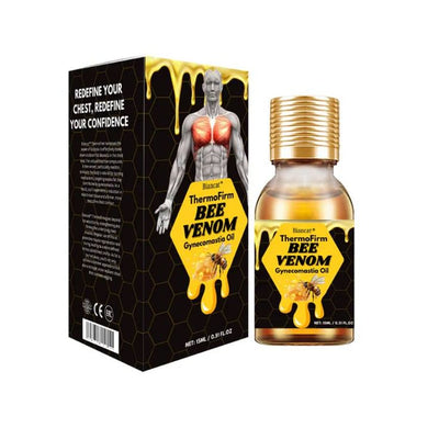 Bee venom Gynecomastia Heating Oil 15 ml (Pack of 2)
